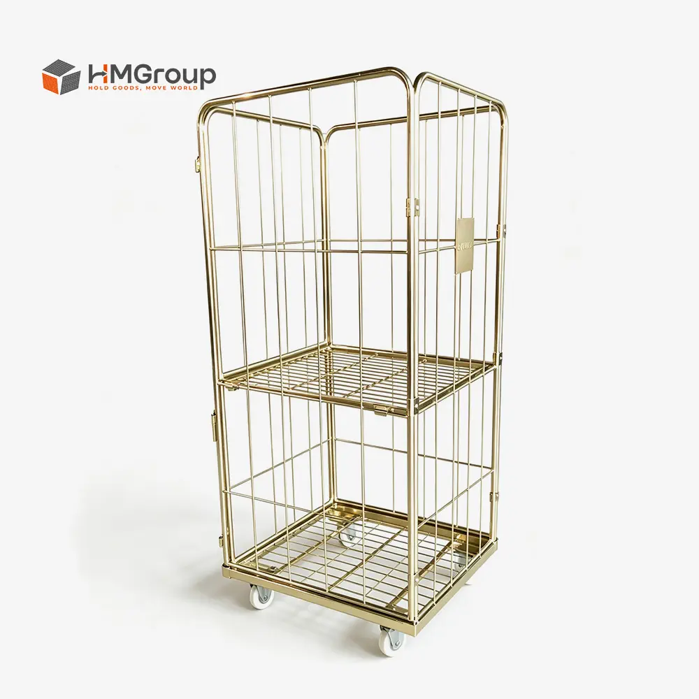 foldable-laundry-trolley-with-wheels