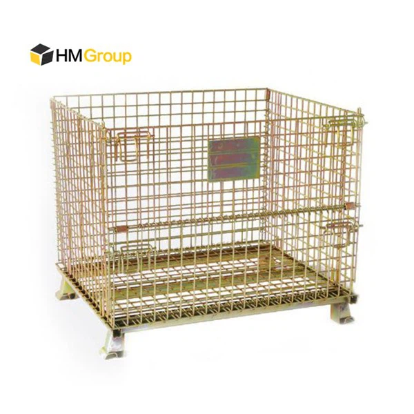 Collapsible Stackable Steel Container