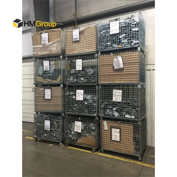 Collapsible Stackable Steel Container