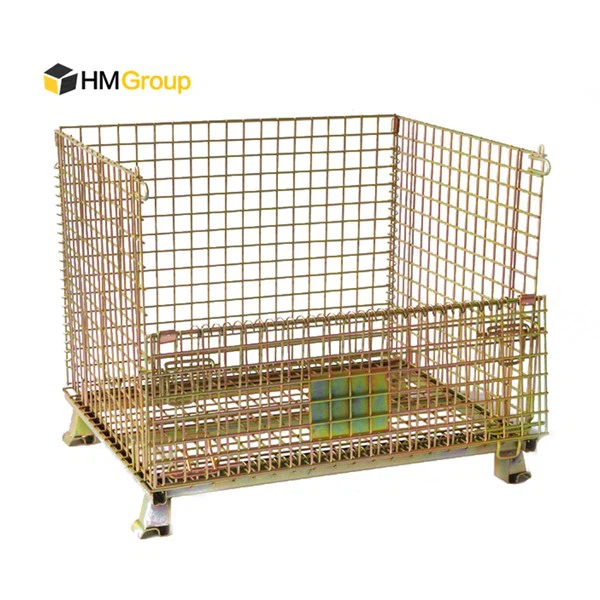 Collapsible Stackable Steel Container
