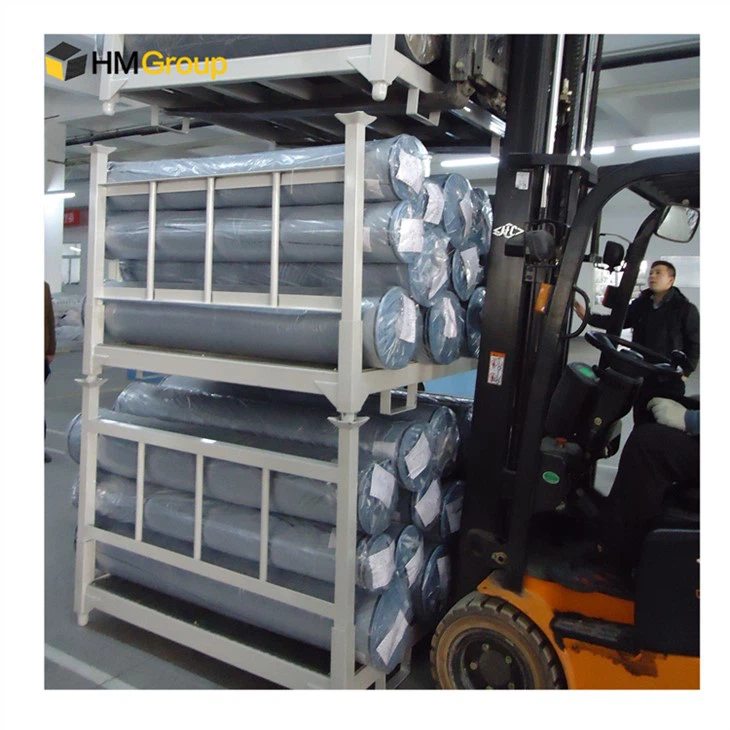 Estante de almacenamiento de rollos de tela